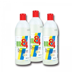 醫用84消毒液和艾葉消毒液能同時使用嗎？